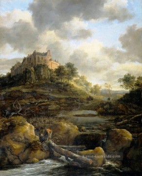 carisbrook castle detail turner Ölbilder verkaufen - Castle Jacob van Ruisdael Isaakszoon